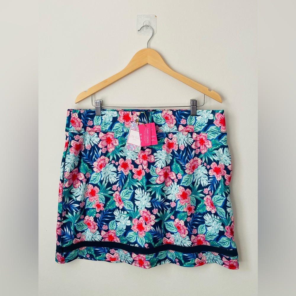 NWT NEW Stella Parker tummy control Jungle golf skort XL